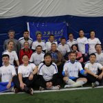 首次组队参加多伦多地区中国高校校友会足球联赛